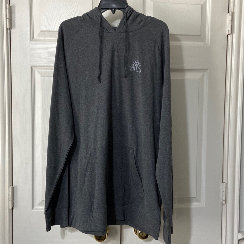 NWT Men’s O’Neill Holm Trvlr Knit Pullover Gray Size XXL